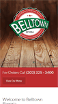 Mobile Screenshot of belltownpizzastamford.com